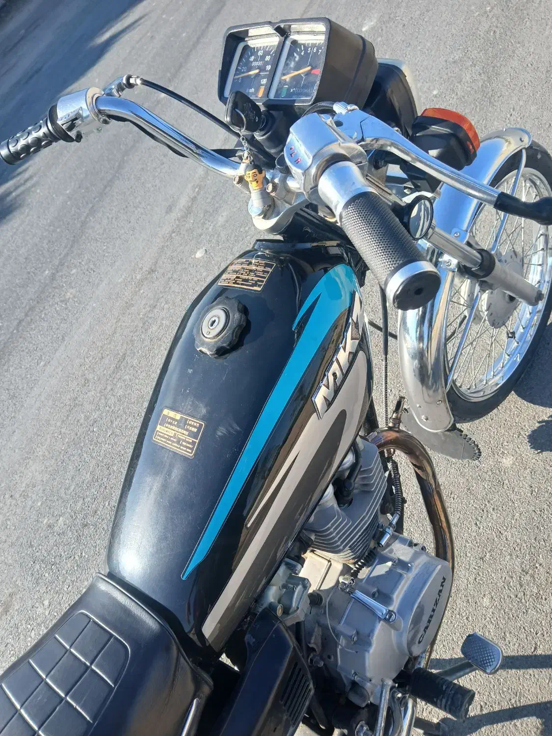 موتور مدل ۸۷ مزایده|موتورسیکلت|کوه چنار, |دیوار