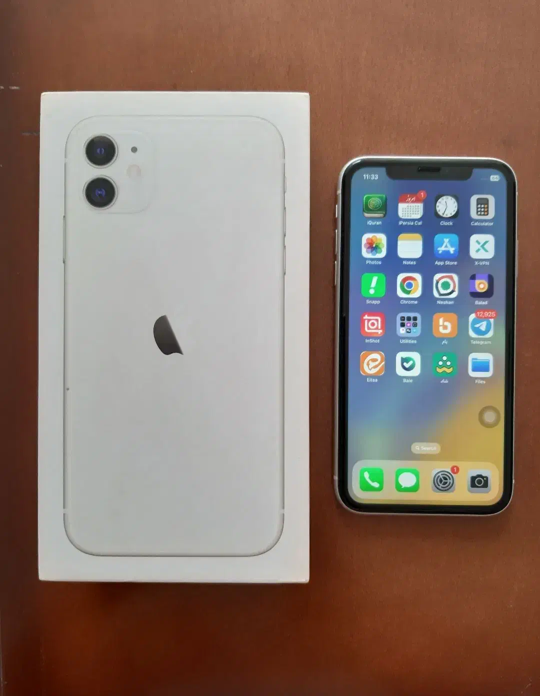 آیفون ۱۱نرمال کاملاً سالم وتمیز|موبایل|ری, صفاییه (چشمه علی)|دیوار