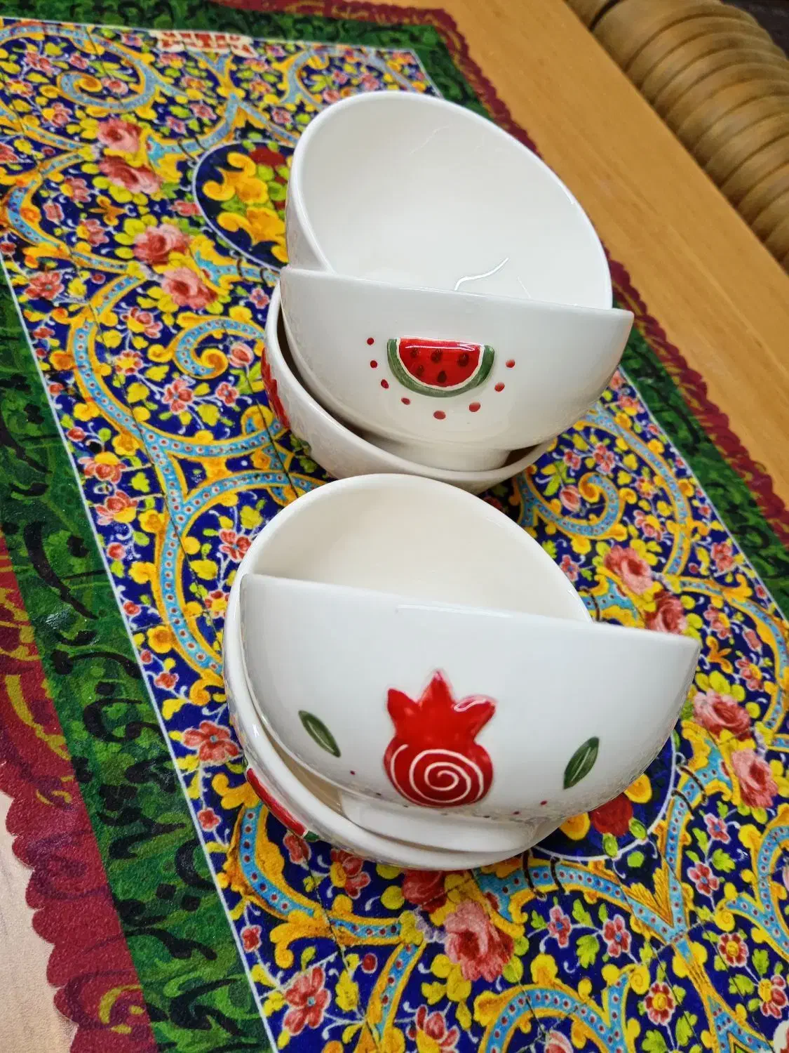 کاسه  لعابی دست ساز|ظروف سرو و پذیرایی|اصفهان, جلفا|دیوار