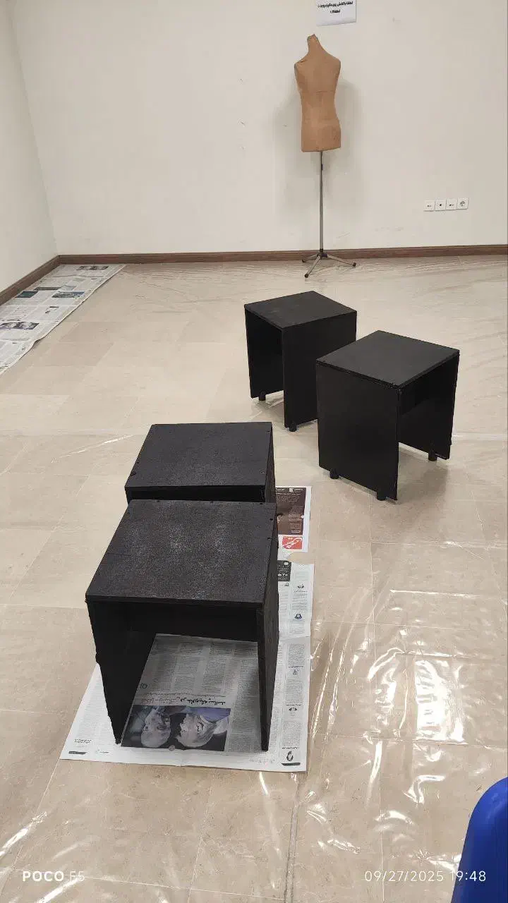 پودس چوبی(چهار پایه تئاتری)|صندلی و نیمکت|فردیس, فردیس|دیوار