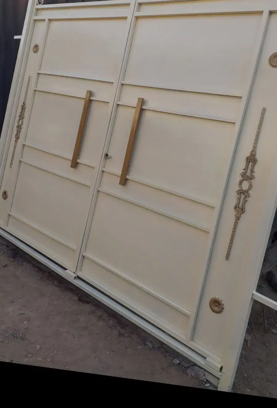 دروازه حیاط درب آهنی ویلا و ساختمان نو شیک و مدرن|مصالح و تجهیزات ساختمان|رشت, خواهر امام|دیوار