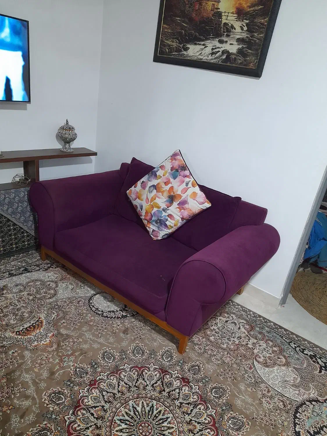 فروش مبل راحتی کاملا سالم|مبلمان خانگی و میز عسلی|بهشهر, |دیوار