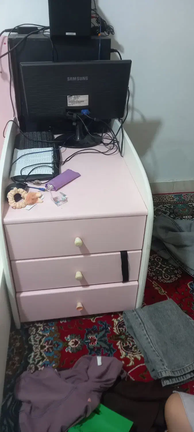 تخت و کمد کودک و نوجوان|تخت و سرویس خواب|گرگان, |دیوار