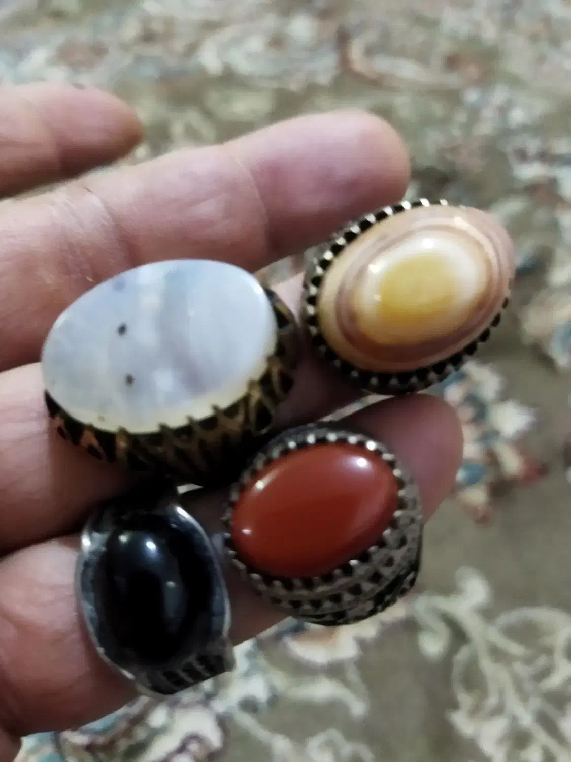 انگشتر|جواهرات|حمیدیا, |دیوار