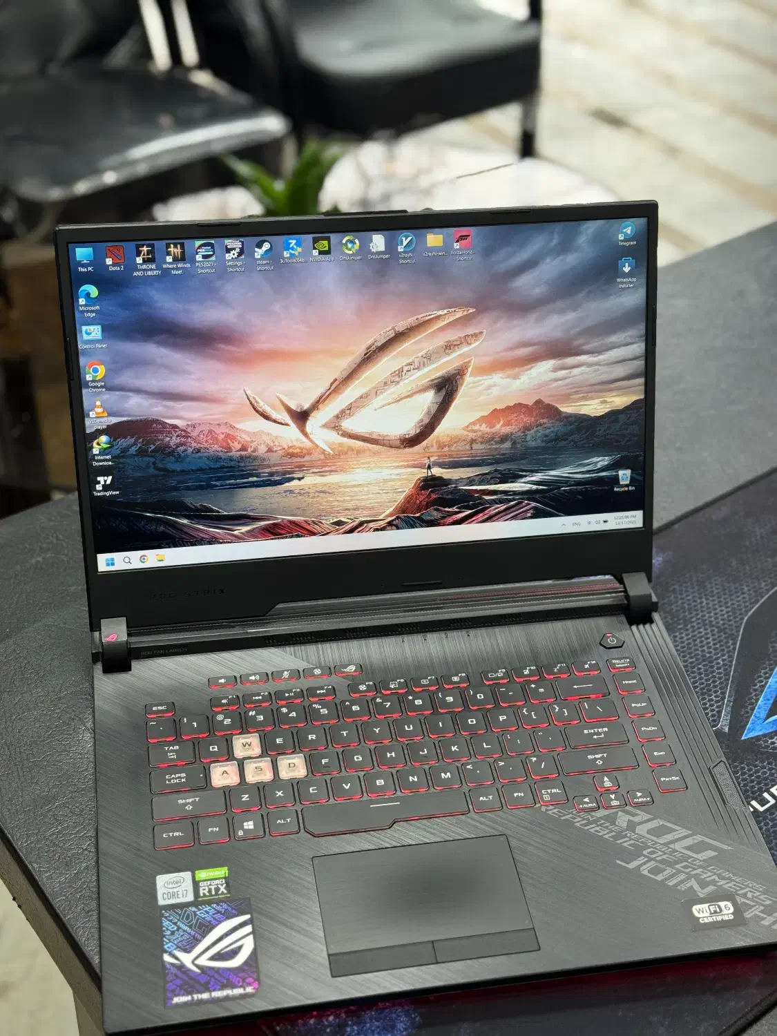 لپ تاپ گیمینگ ایسوس راگ استریک|رایانه همراه|نوشهر, |دیوار