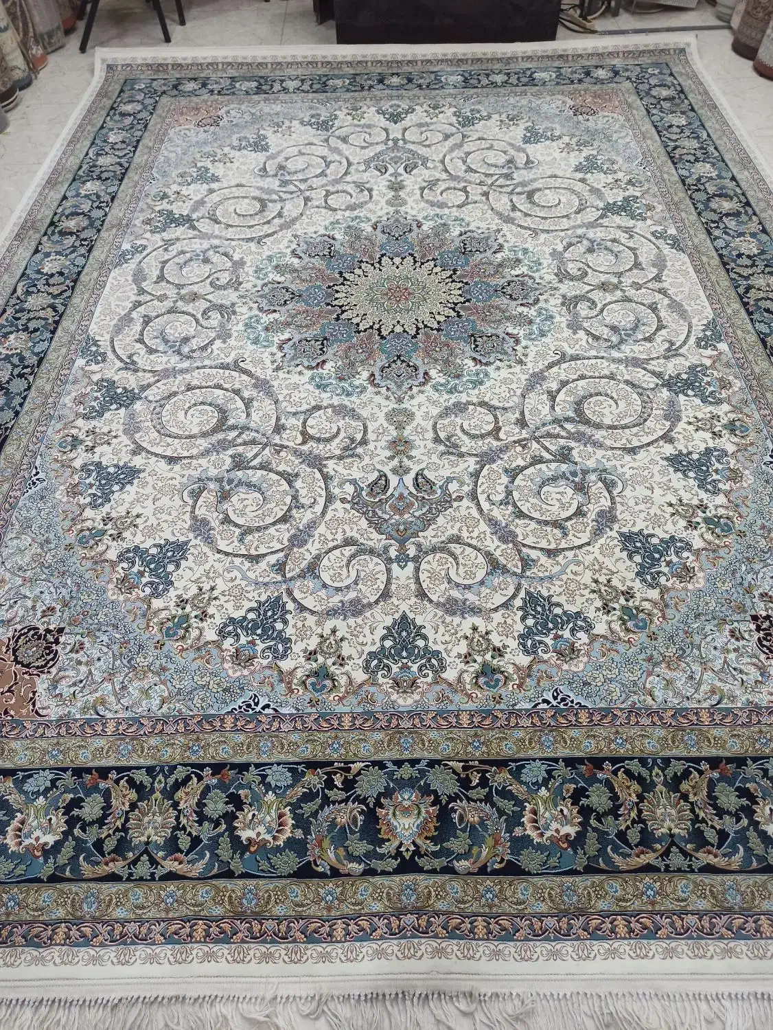 (اندیشه ۹۳)یک تخته فرش 12 متری پرشین مشهد|فرش|مشهد, مشکینی (شهرک غرب)|دیوار