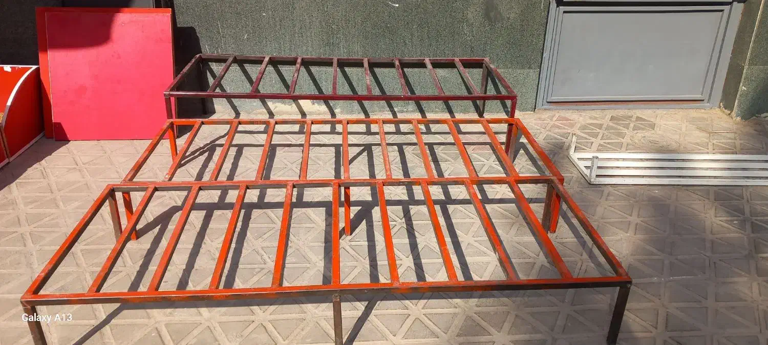 پالت فلزی دوعدد 15×70×160 ودو عدد 30×70×160|فروشگاه و مغازه|فولادشهر, B4|دیوار