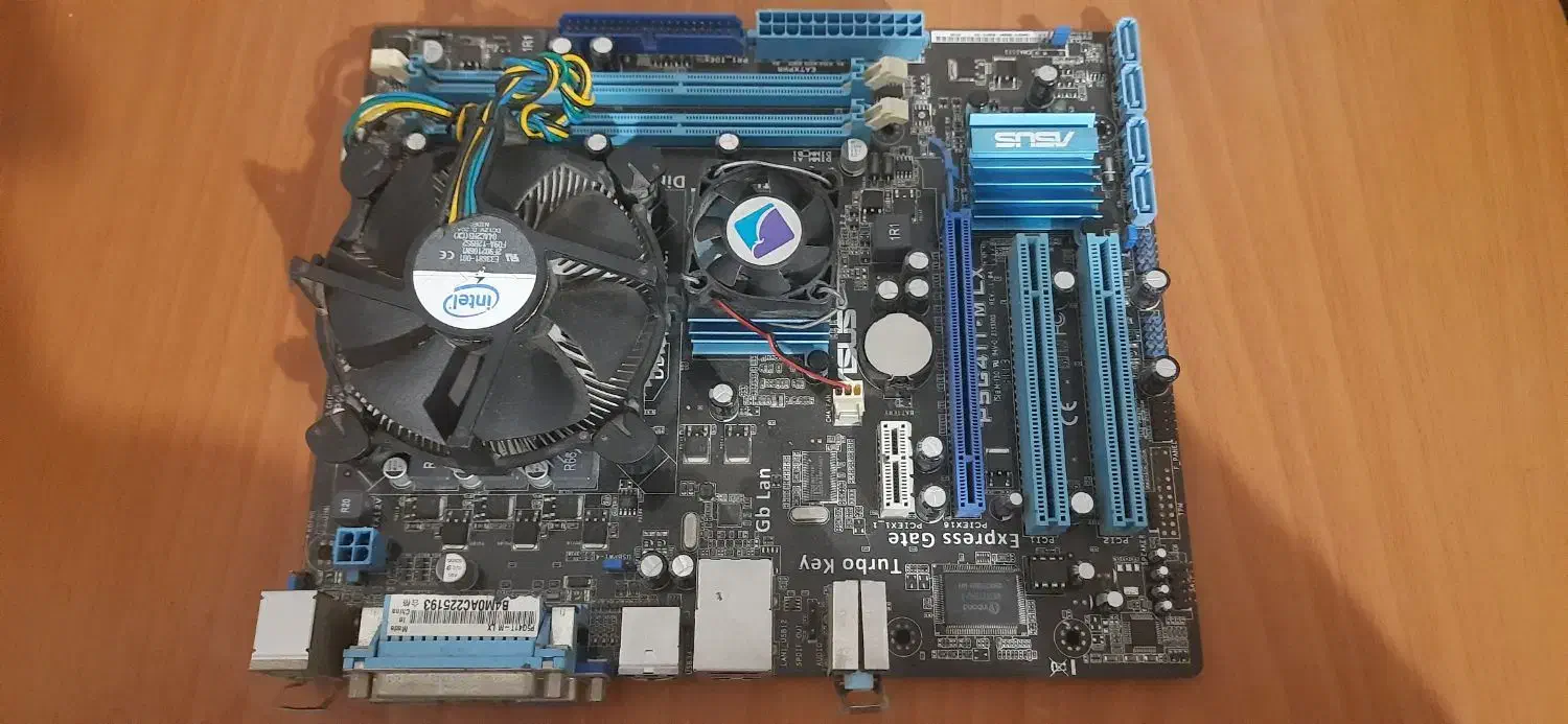 ست مادربرد+پردازنده قدیمی LGA 775|قطعات و لوازم جانبی رایانه|تالش, تالش|دیوار