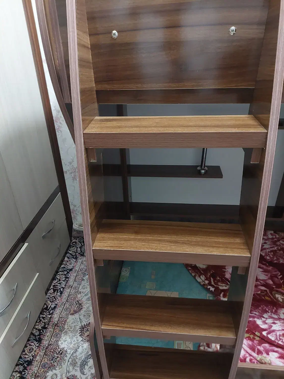 تخت دو طبقه نوجوان درجه یک|تخت و سرویس خواب|اصفهان, شهشهان|دیوار