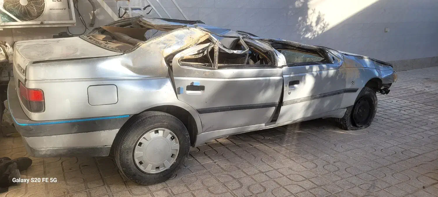 پژو 405 GLXمدل۹۳ چپی  روشن حرکت|خودرو سواری و وانت|شیراز, قالیشویی|دیوار