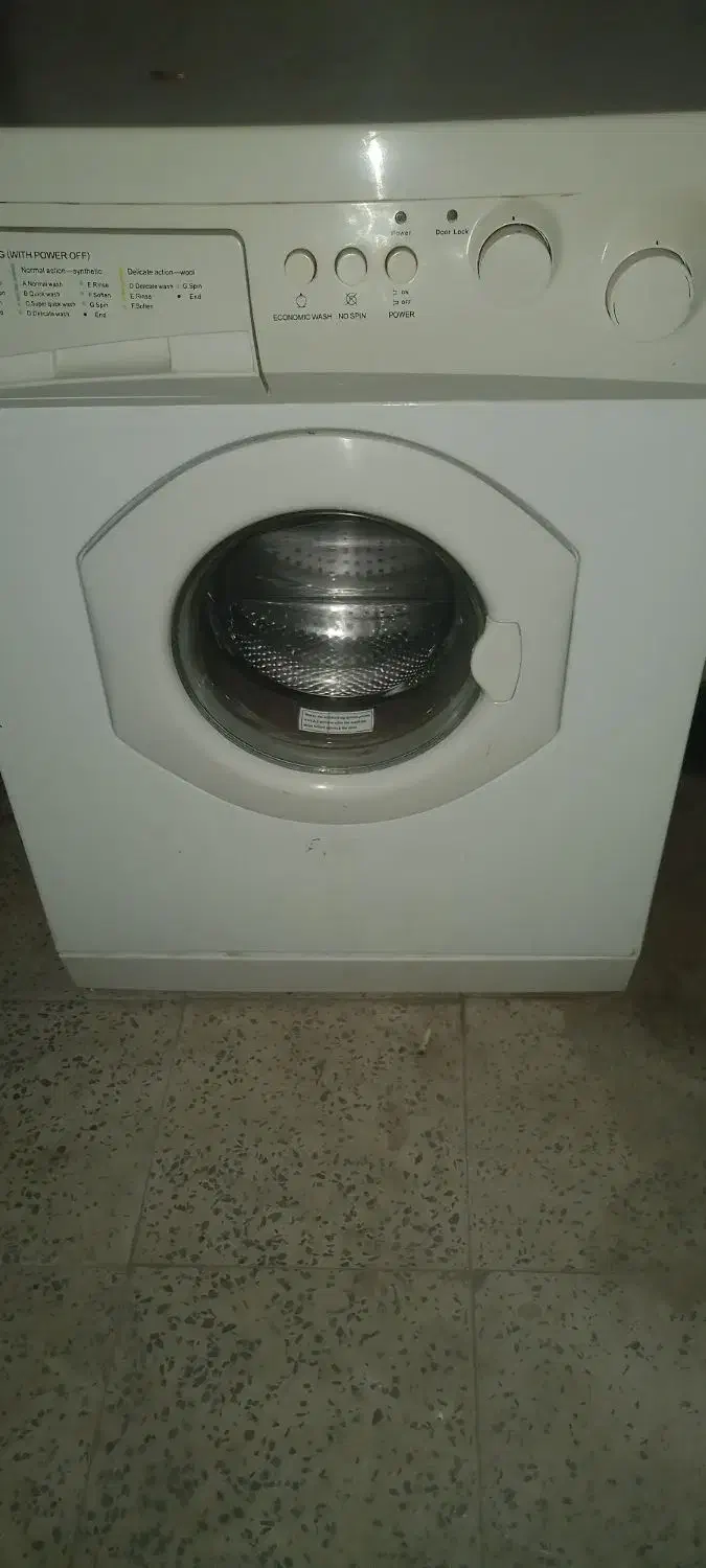 اماشین لباس شوی ۵کیلوی هایر|ماشین لباسشویی و خشککن لباس|محمدیه-قزوین, |دیوار