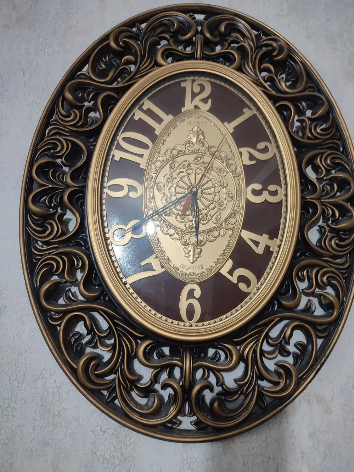 ساعت طرح چوب استفاده نشده|ساعت دیواری و تزئینی|کرج, حصارک پایین|دیوار