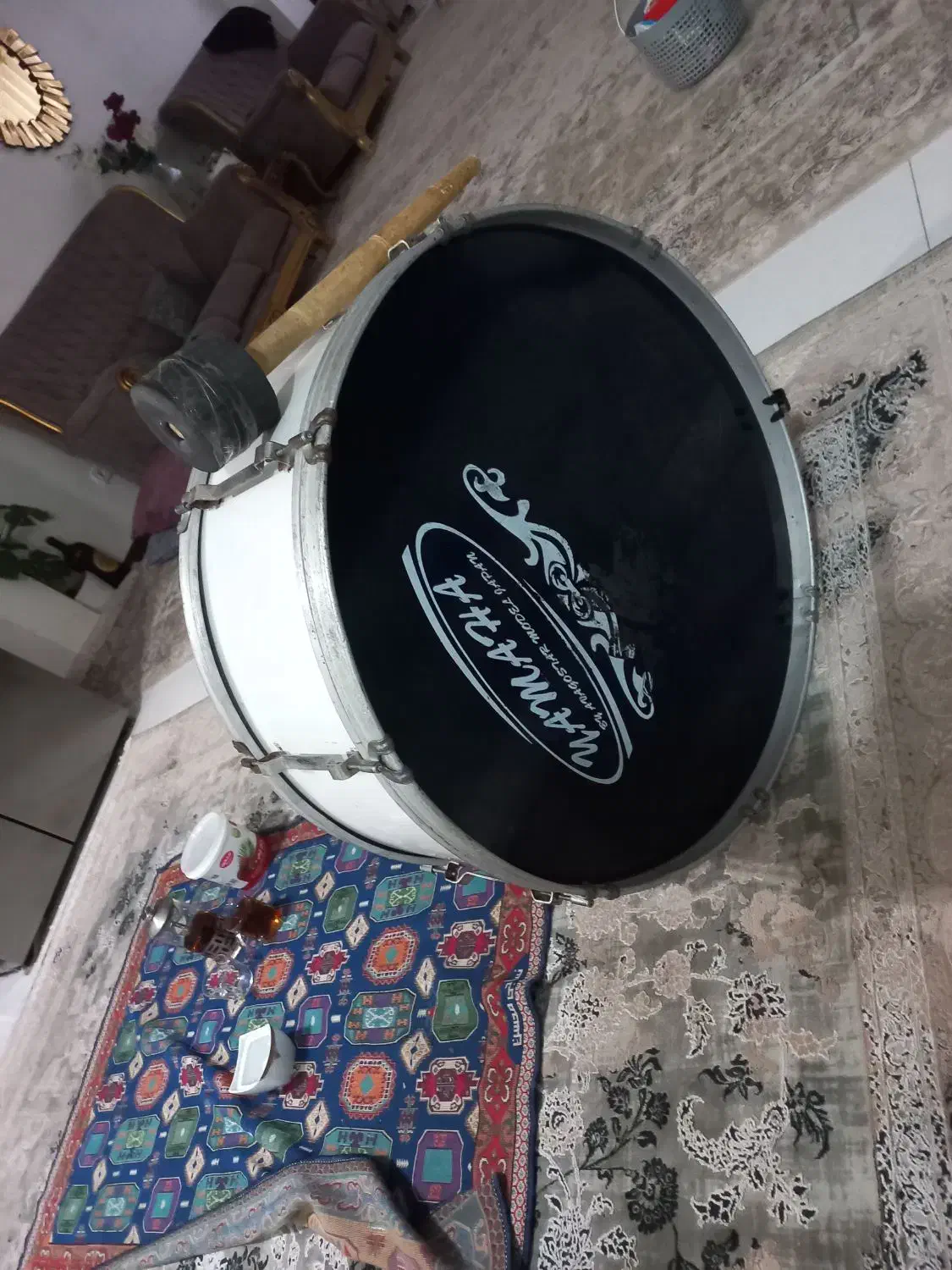 طبل|درام و پرکاشن|بجنورد, |دیوار