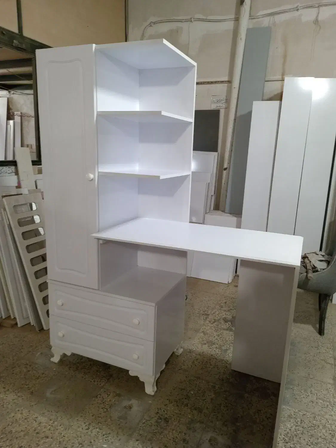 میز تحریر پسرانه و دخترانه تمام وکیوم|میز تحریر و کامپیوتر|پردیس, سیاه سنگ|دیوار