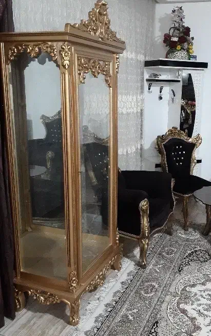 گنجه|بوفه، ویترین، کنسول|گلبهار, شهر جدید گلبهار|دیوار