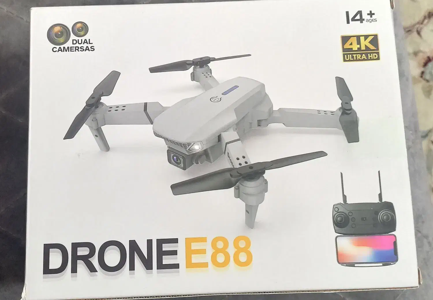 پهباد DRONE E88 دوربین دار|دوربین عکاسی و فیلم‌برداری|یزد, |دیوار