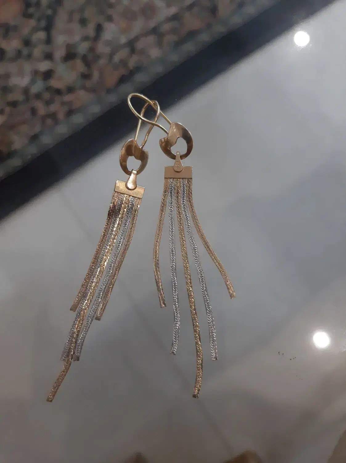 گوشواره طلا اویز|جواهرات|مشهد, توس (بلوار توس)|دیوار