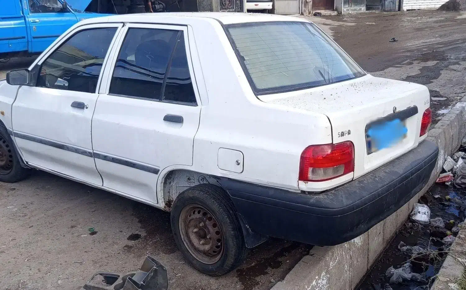 پراید تصادفی ۱۳۱ دو گانه کارخانه کم ضربه|خودرو سواری و وانت|مشگین شهر, |دیوار