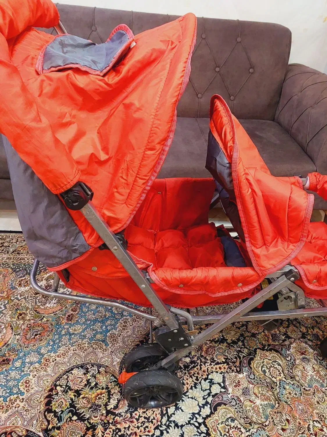 کالسکه دوقلو و تاپ|کالسکه و لوازم جانبی|فردیس, سرحد آباد|دیوار