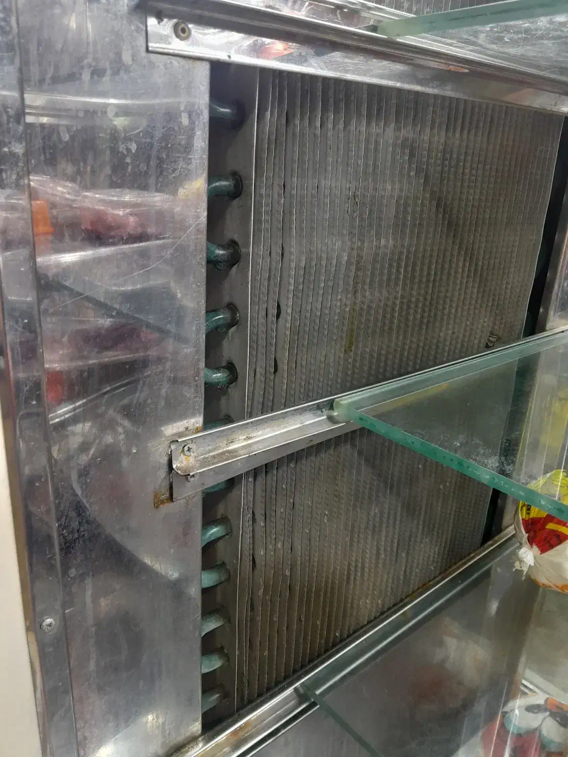 یخچال ایستاده چهاردرب ویترینی|یخچال و فریزر|رشت, حمیدیان|دیوار