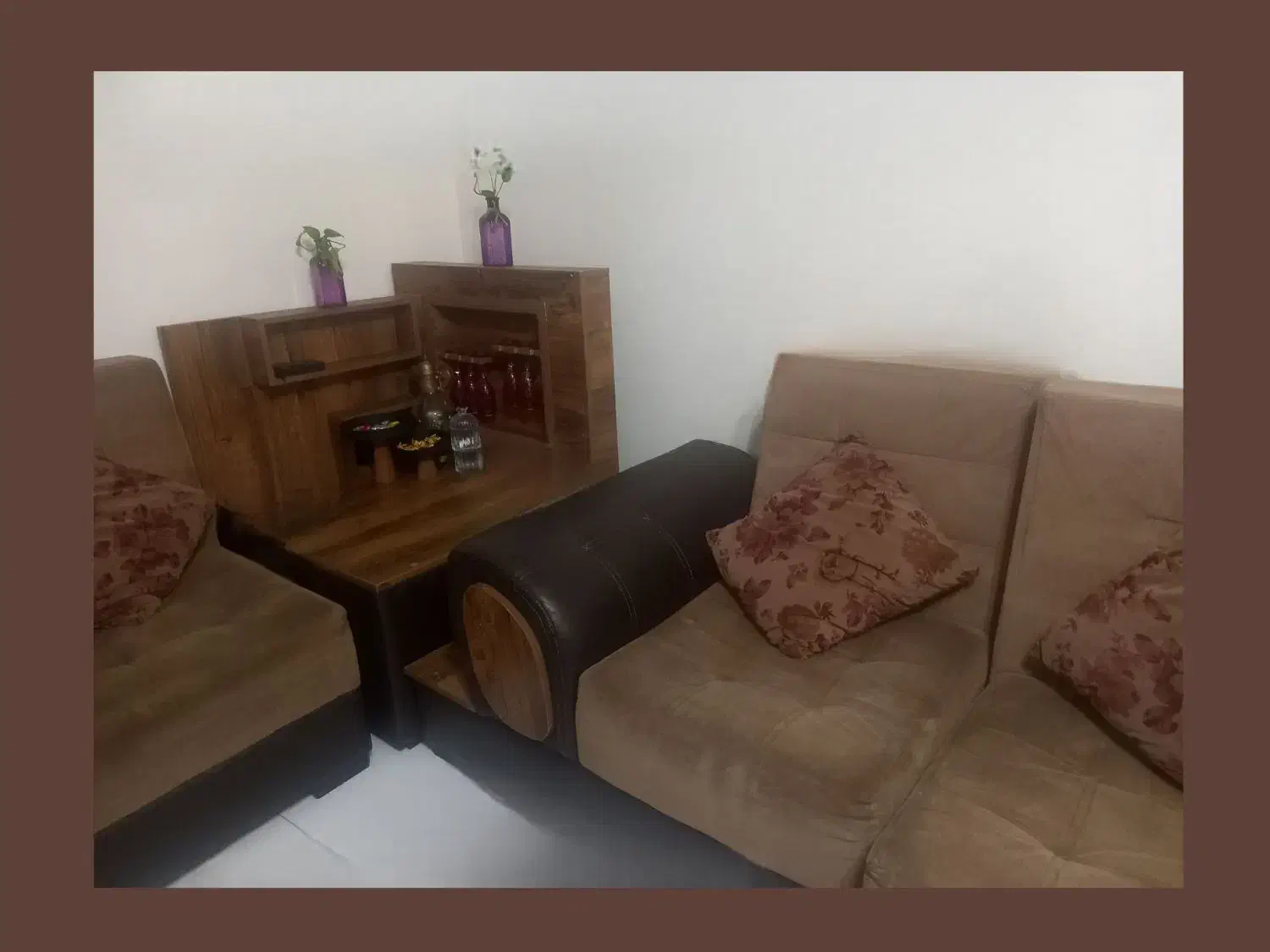 مبلمان ۱۲نفره|مبلمان خانگی و میز عسلی|رشت, یخسازی|دیوار