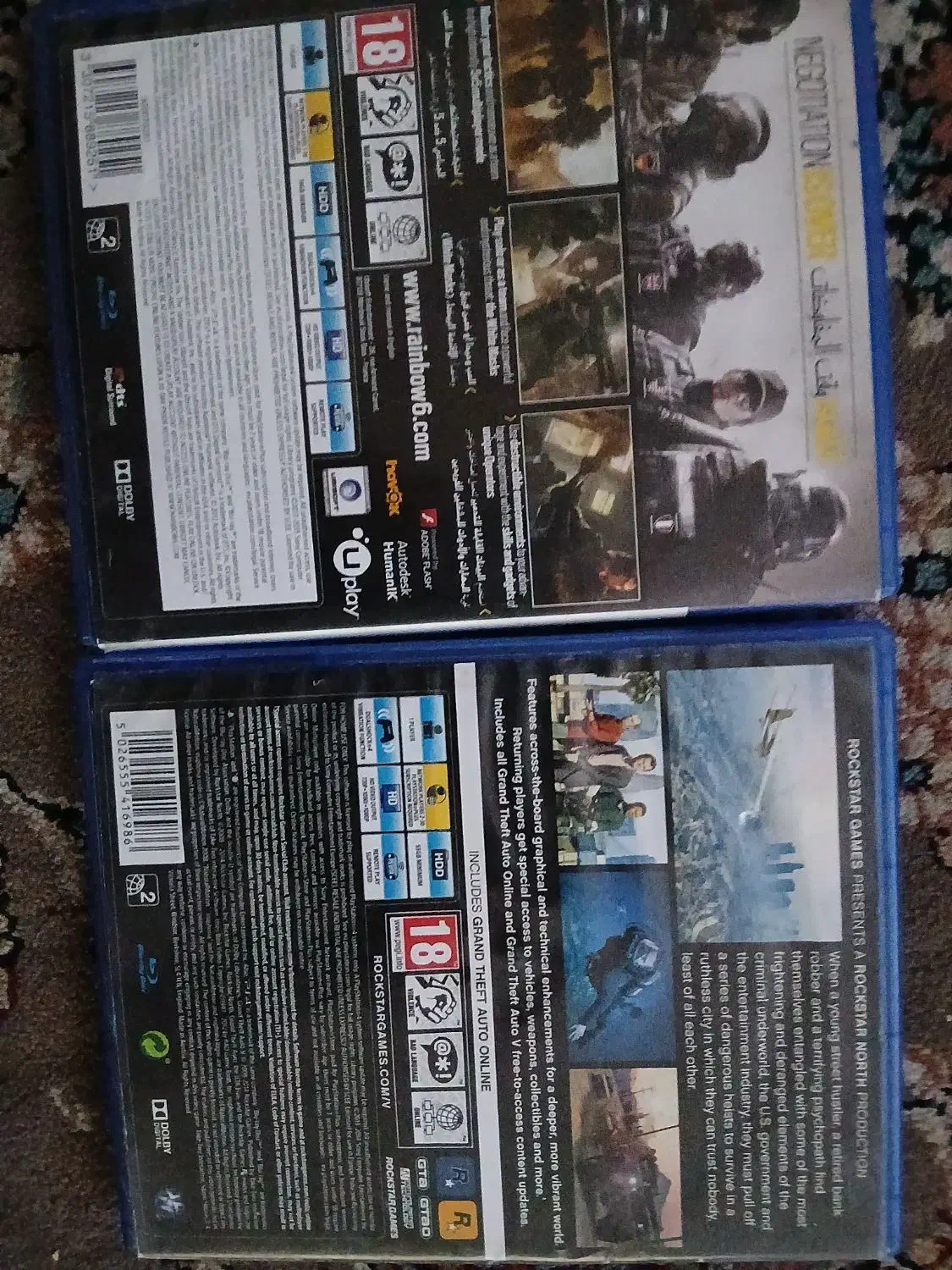 دو عدد دیسک برای بازی|کنسول، بازی ویدئویی و آنلاین|اقبالیه, |دیوار