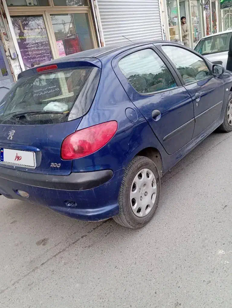 ۲۰۶ مدل ۸۹|خودرو سواری و وانت|باغستان, |دیوار