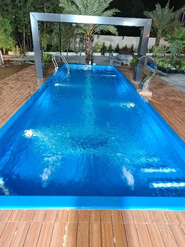 اجرا و فروش استخر و جکوزی فایبر گلاس و بتنی|خدمات پیشه و مهارت|بندر انزلی, لیچارگی حسن رود|دیوار