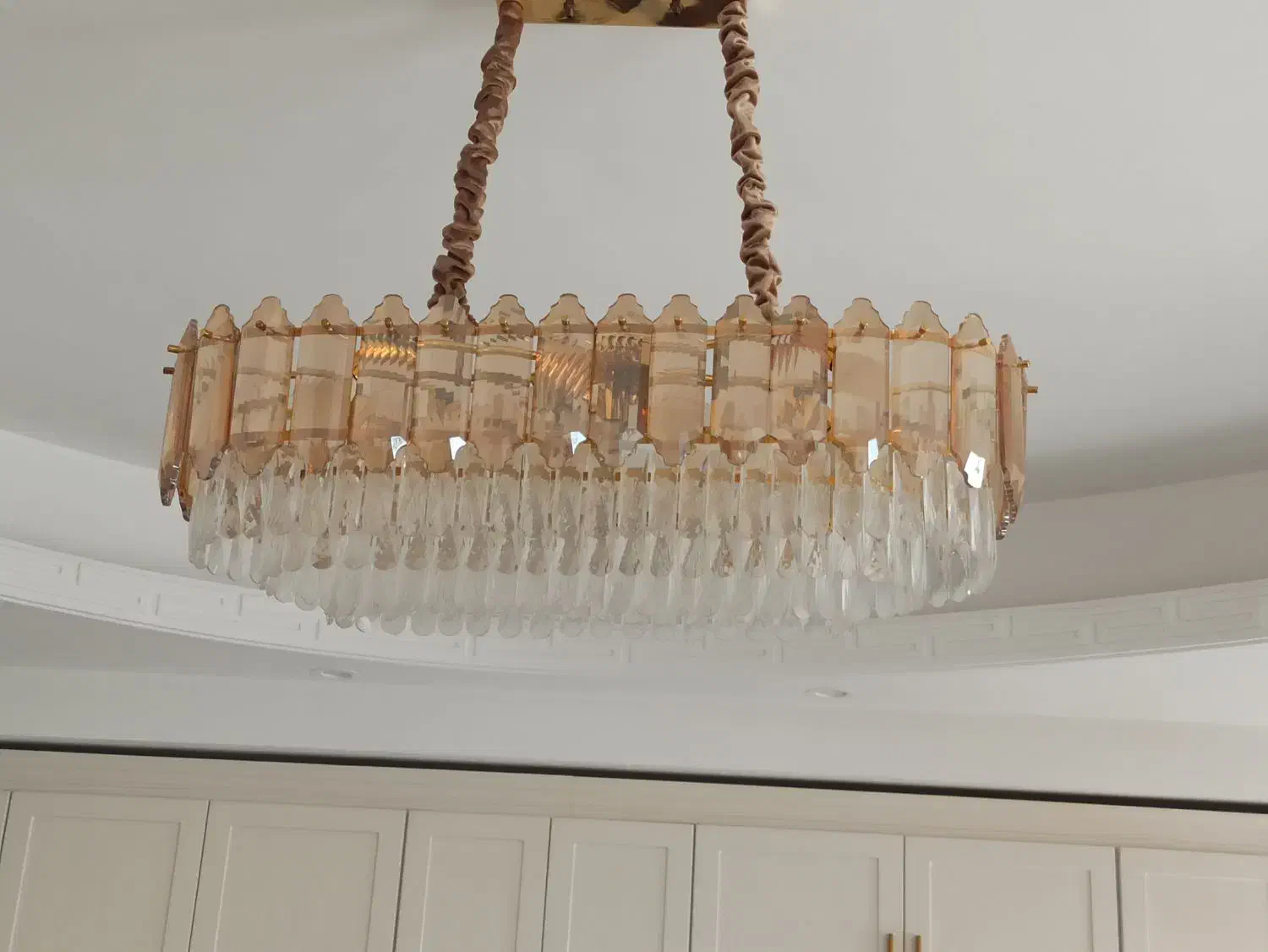 لوستر کریستالی|لوستر و چراغ آویز|تهران, صاحب الزمان|دیوار