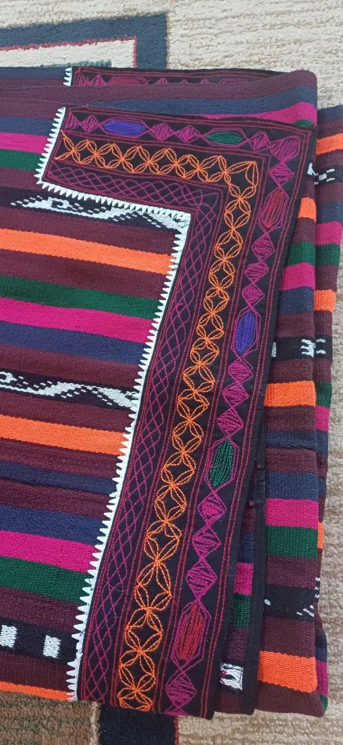 گلیم فرش|گلیم، جاجیم، گبه|مرودشت, ده بید|دیوار