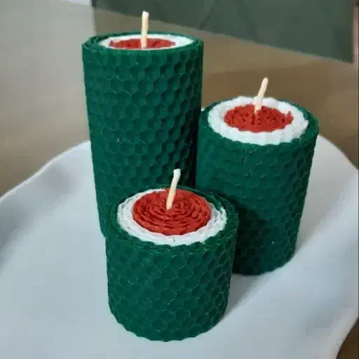 انواع شمع|صنایع دستی و سایر لوازم تزئینی|اسلامشهر, شهرک واوان|دیوار