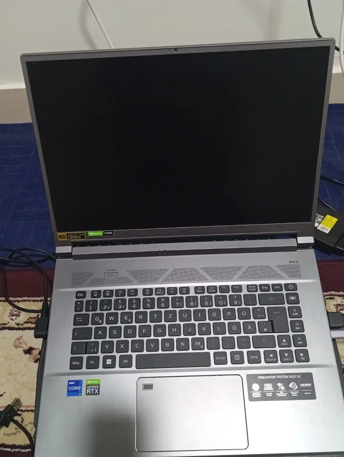 Acer predator triton 500Se گیمینگ|رایانه همراه|دزفول, |دیوار