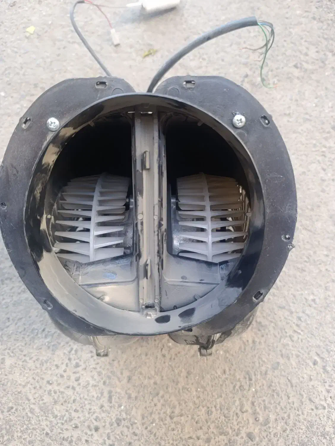 فن حلزونی سالم و نو|کولر گازی و فن‌کوئل|تبریز, |دیوار