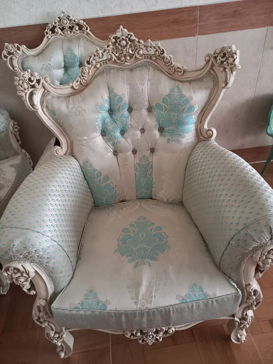 مبلمان ۹نفره کاملا سالم و تمیز درحد نو|مبلمان خانگی و میز عسلی|وحیدیه, |دیوار