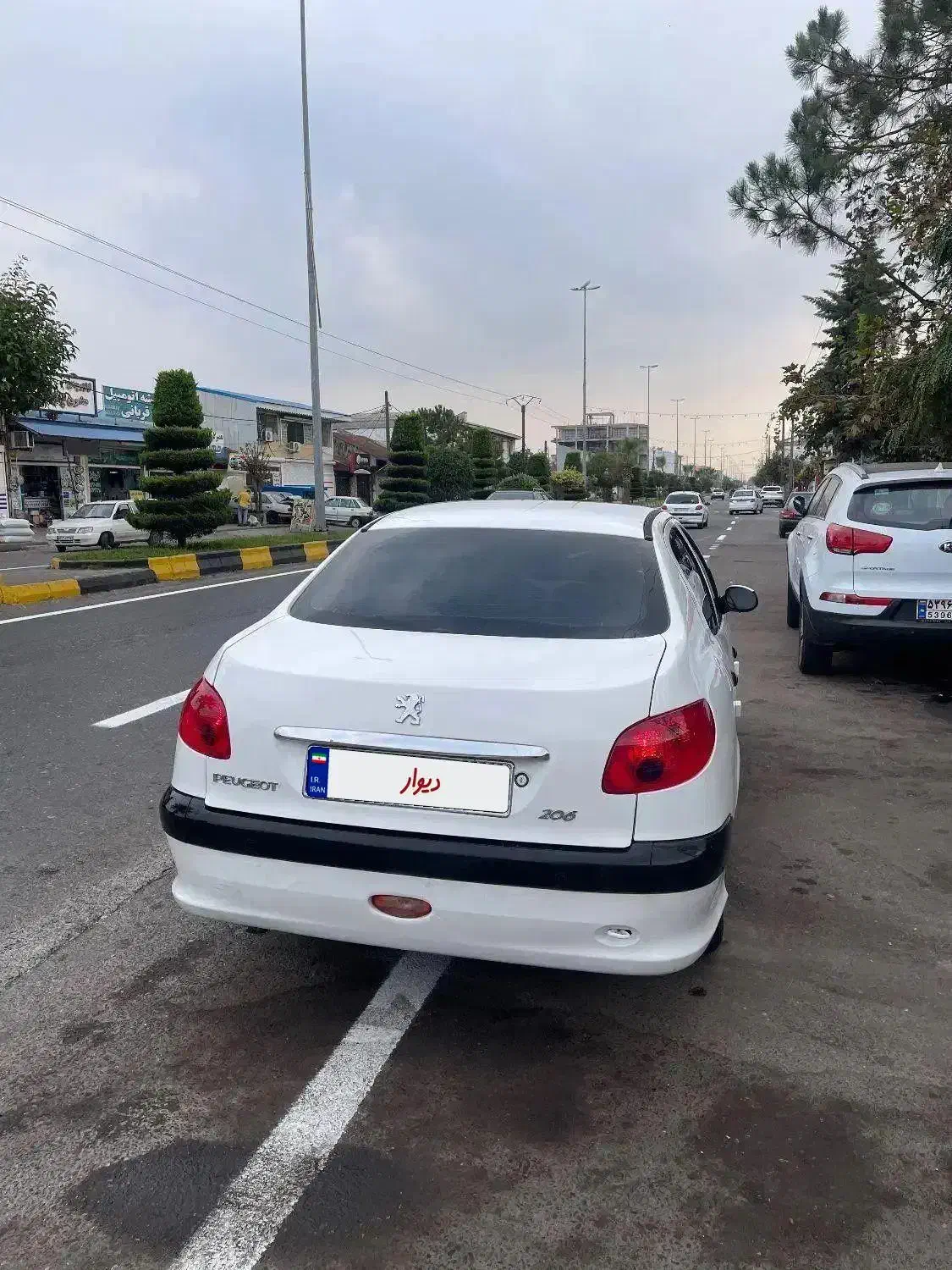 ۲۰۶ صندوقدارمدل ۹۴|خودرو سواری و وانت|رشت, هلال احمر|دیوار