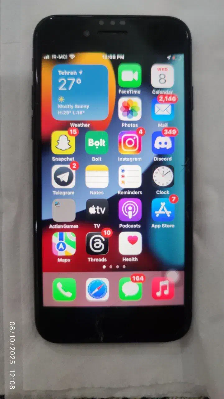 ایفون 7 lla 128 gig|موبایل|خاش, |دیوار