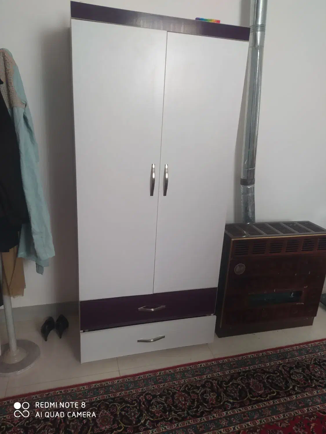 کمد لباسی بزرگ وسالم|جاکفشی، کمد، دراور|رفسنجان, |دیوار