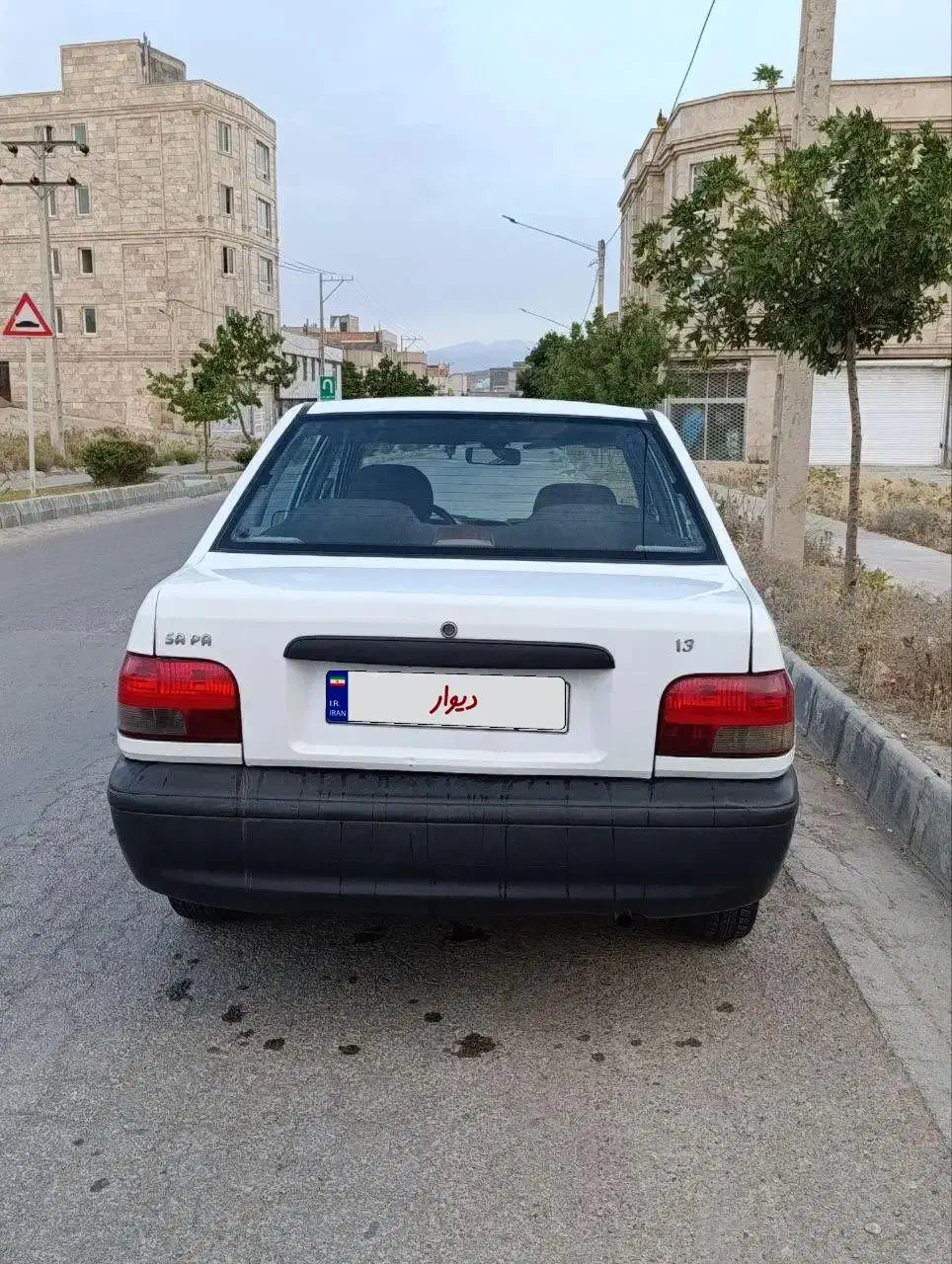 پراید93بی رنگ بدنه کاملاسالم،تخفیف پای معالمه|خودرو سواری و وانت|بابل, |دیوار