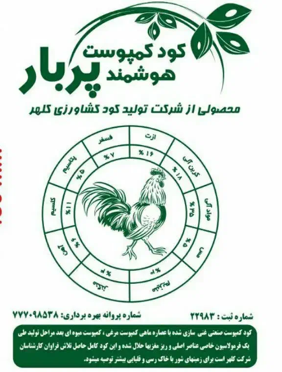هموس ۱۶ عنصری کودی کامل با ماندگاری و تقویت بالا|خدمات باغبانی و درختکاری|ایلام, |دیوار