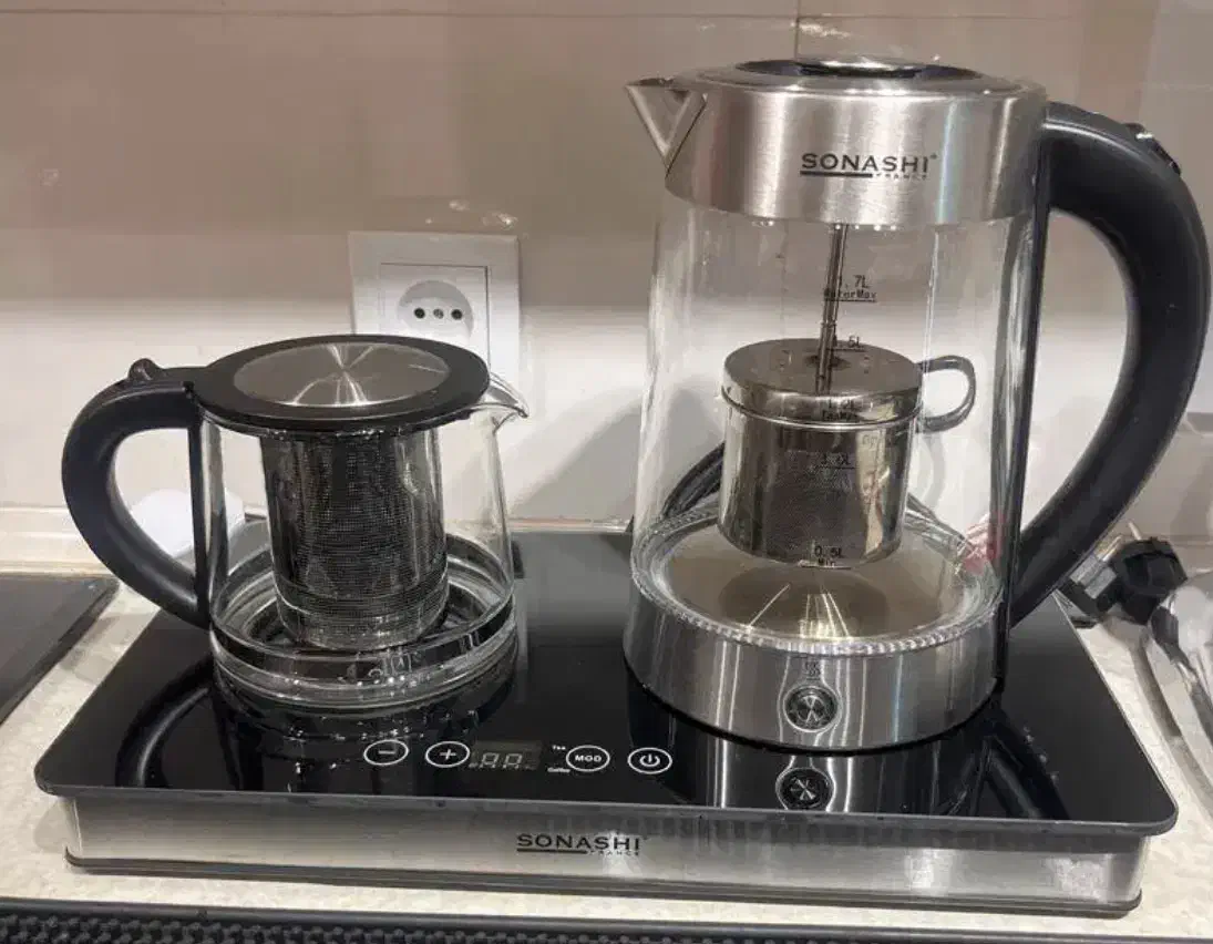 چای ساز صفحه ای سوناشی|سماور، چای‌ساز، قهوه‌ساز|بندرعباس, |دیوار