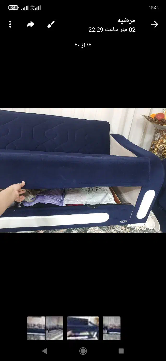 مبل تخت خواب شو|مبلمان خانگی و میز عسلی|قرچک, زیبا شهر|دیوار