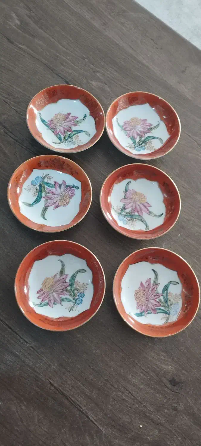 نلبکی ۴۵سال پیش نقاشی کاردست|کلکسیون اشیاء عتیقه|رشت, کوی حسینی|دیوار