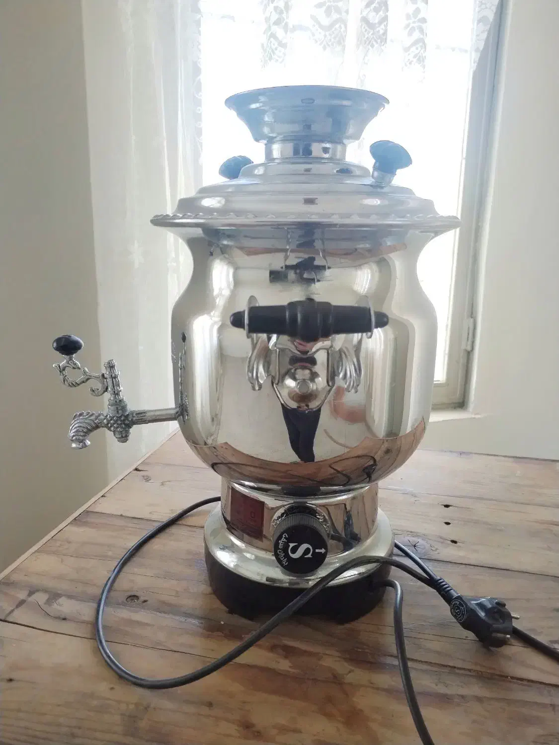 سماور برقی ۸ لیتری|سماور، چای‌ساز، قهوه‌ساز|پیرانشهر, |دیوار