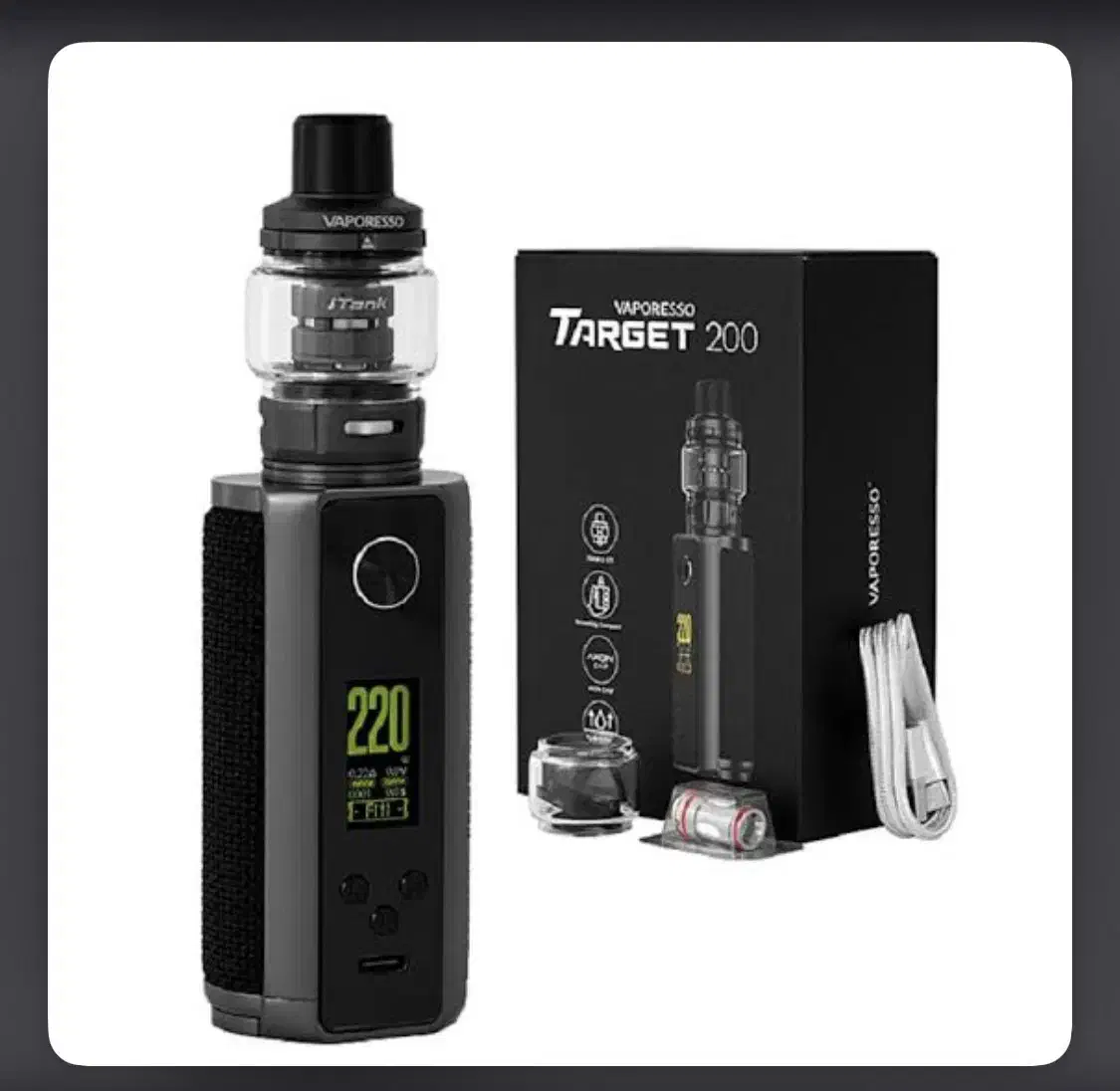 ویپ تارگت ۲۰۰ قدرتمند|زیورآلات و اکسسوری|بندر دیر, |دیوار