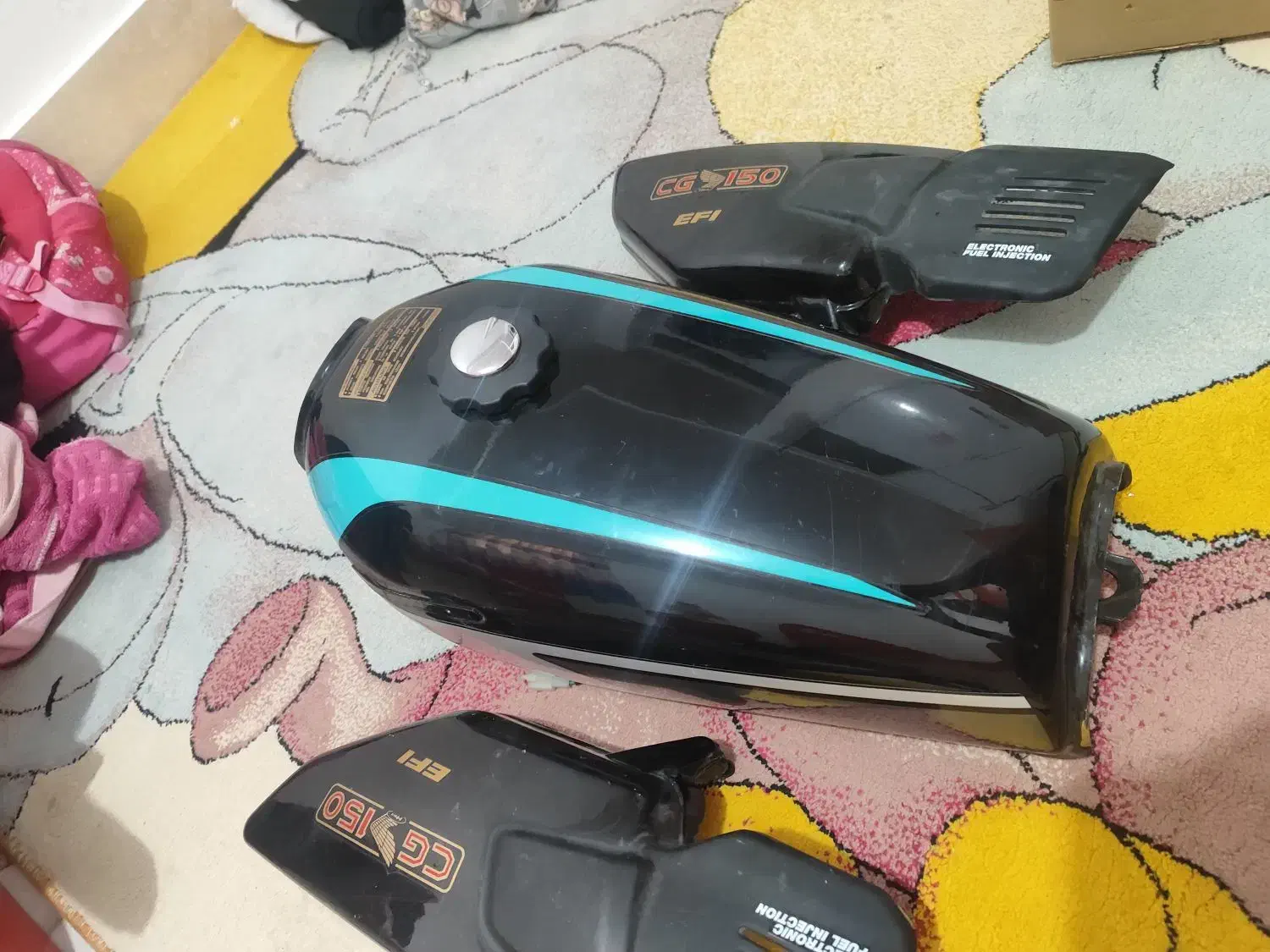 باک موتور همراه با پمپ بنزین|قطعات یدکی و لوازم جانبی|باغ ملک, |دیوار