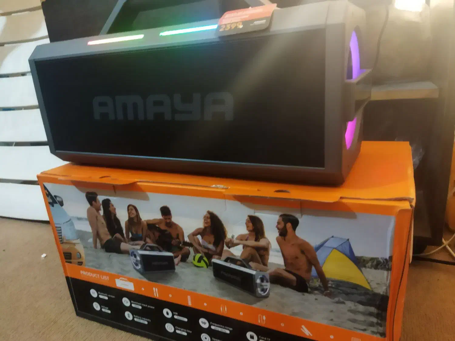 اسپیکر  AMAYA|پخش‌کننده همراه|کیش, |دیوار