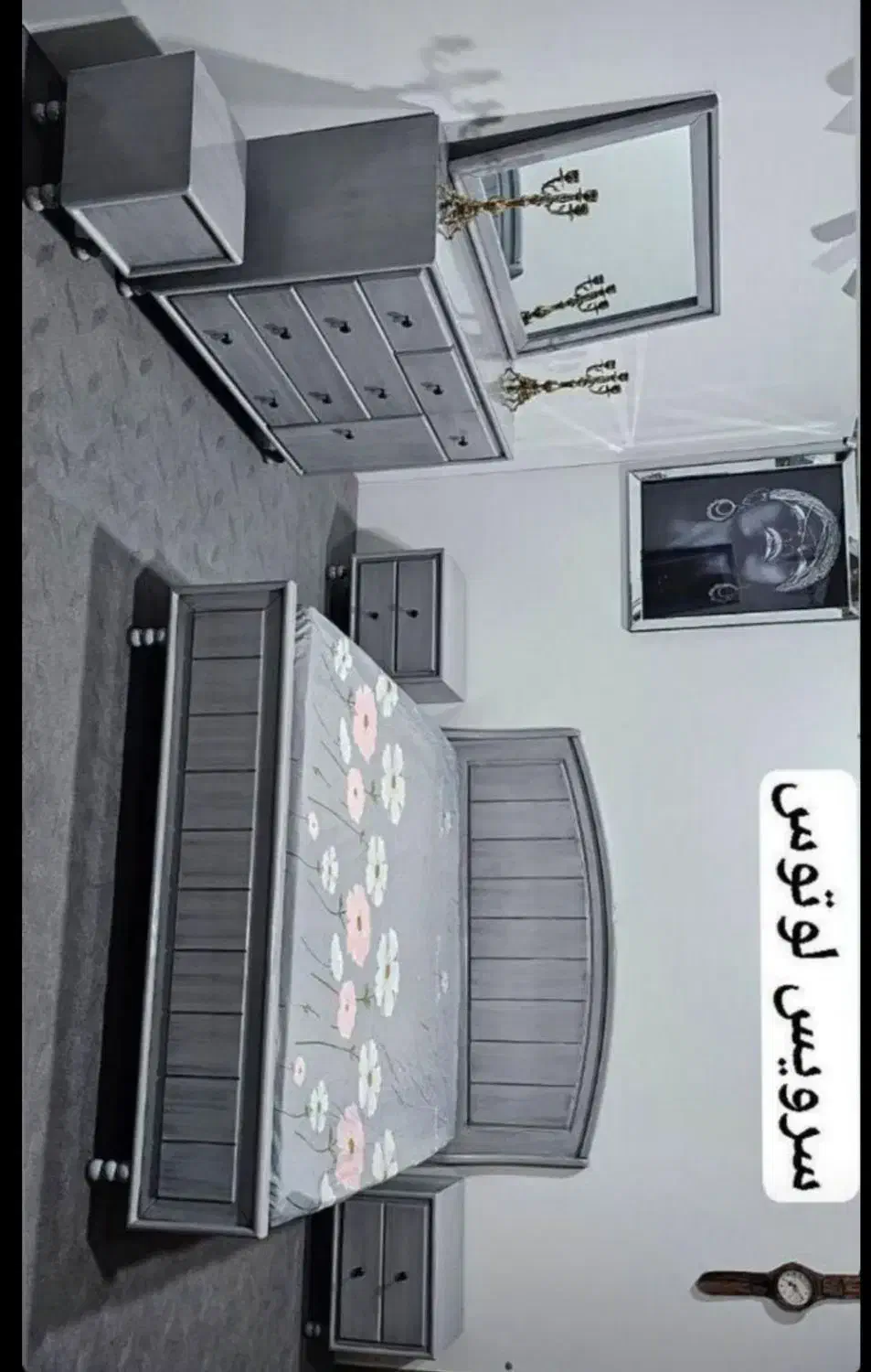 آینه دودی تختخواب تخت خواب سرویس خواب آینه دودی|تخت و سرویس خواب|خرم‌آباد, |دیوار