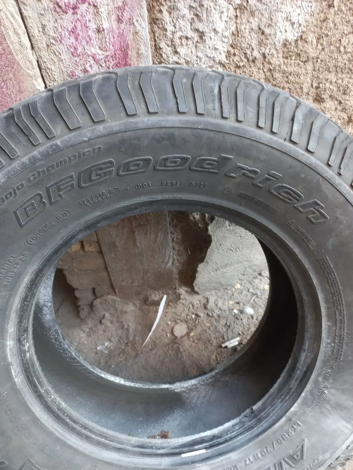 لاستیک آفرود بی اف گودریچ آمریکا سایز ۱۷|قطعات یدکی و لوازم جانبی|ری, بی‌بی شهر بانو|دیوار