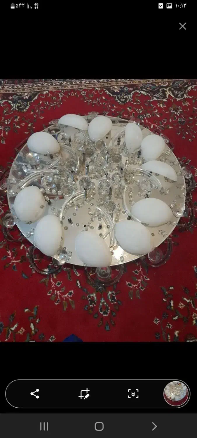 لوستر سقفی ال ای دی وچراغ|لوستر و چراغ آویز|آستارا, |دیوار