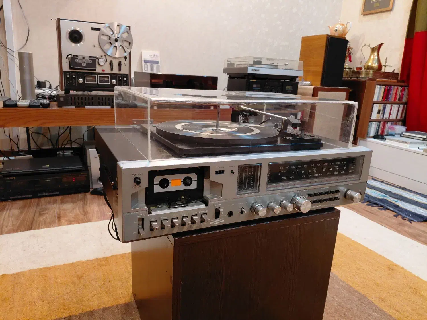 آمپلی، گرام، رسیور رادیو و دک کاست پایونیر|سیستم صوتی خانگی|تهران, فدک|دیوار